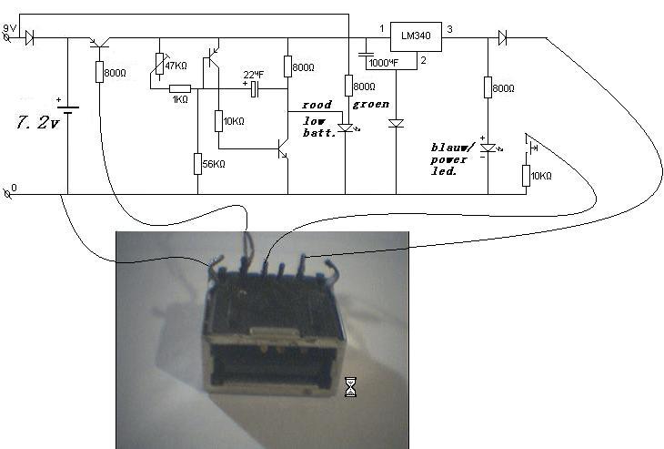 Dit is het schema van de schakeling is 'the black box' !